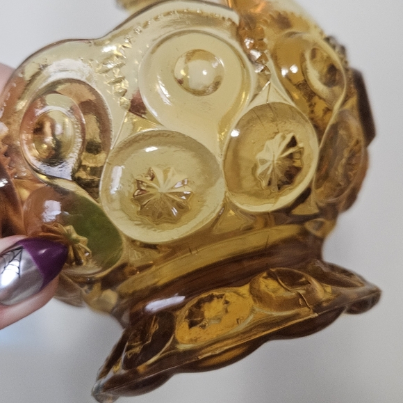 Moon & Stars Amber Basket - Picture 8 of 8